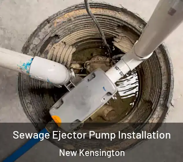  Sewage Ejector Pump Installation New Kensington